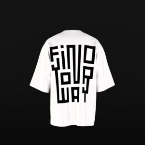 Find Your Way Tee White
